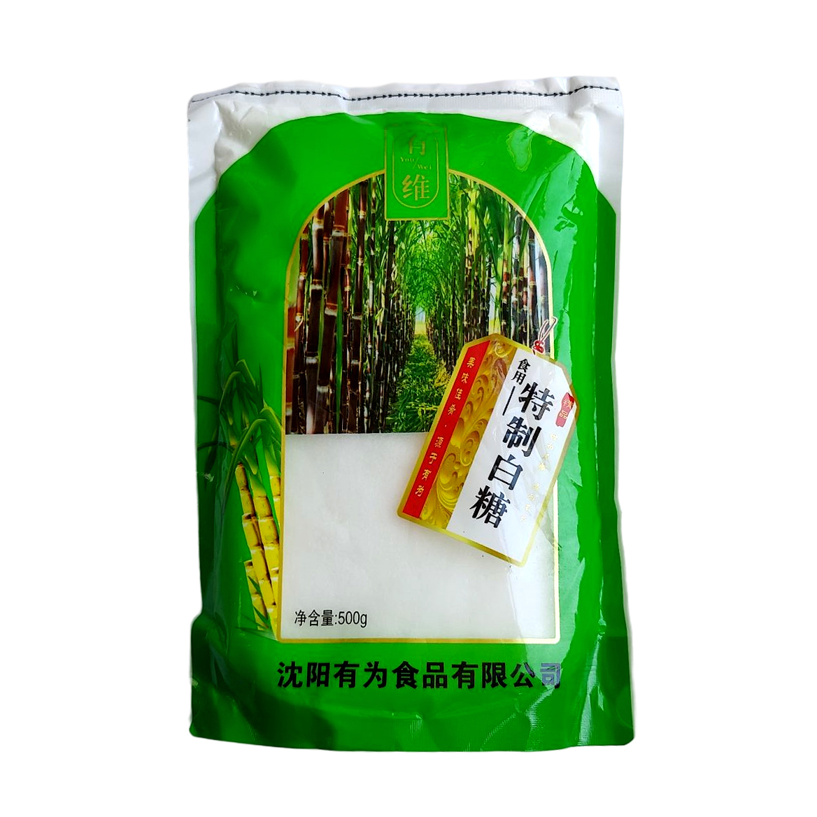 有维 特质白糖 500g 袋高清大图
