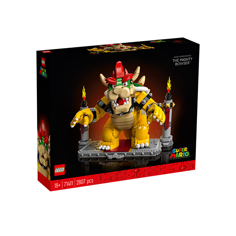 LEGO乐高马里欧系列71411 强大的酷霸王收藏礼物拼插积木玩具高清大图