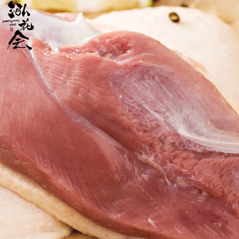 泓花会生鲜速冻纯干货鸭胸肉4斤装C高清大图