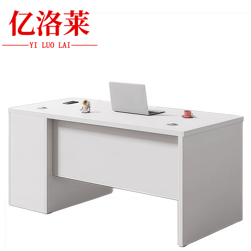 亿洛莱 右侧柜办公桌 160*60*75cm 张高清大图