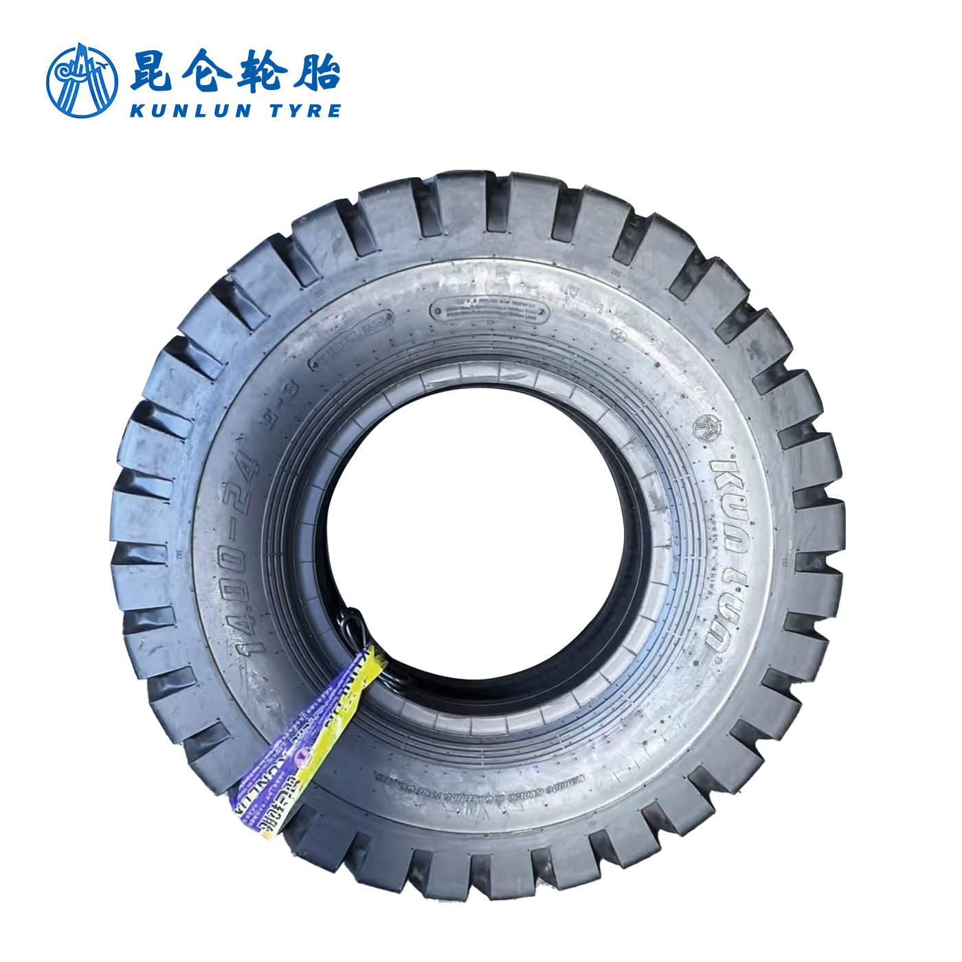 昆仑 自动化码头AGV转运车辆轮胎 14.00-24-28-KT632TL 条