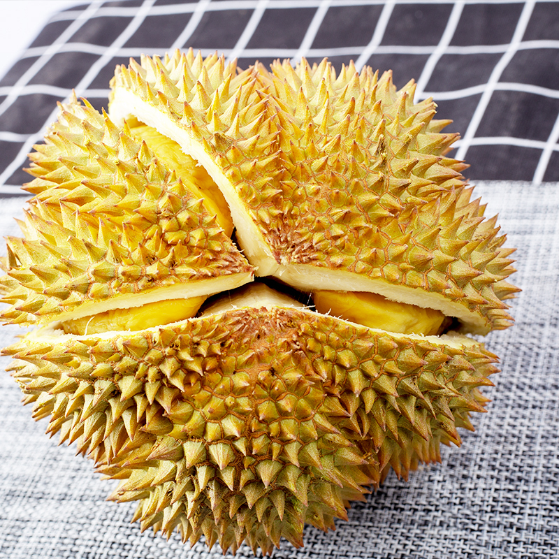 [苏鲜生]顺丰快递 越南干尧榴莲 进口榴莲 1个装 5-6斤 软糯香甜 新鲜水果高清大图