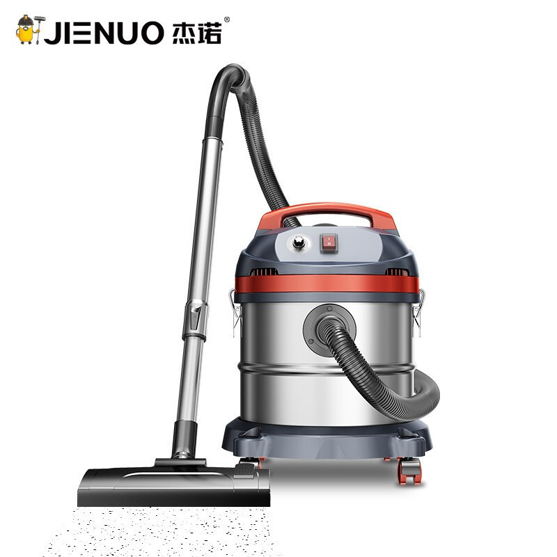 杰诺吸尘器家用大功率商用工业干湿两用吸尘器地毯20升 1600w 吸水机