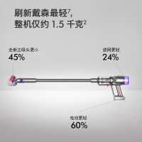 戴森(Dyson)无绳吸尘器 Micro 1.5kg 超轻量吸尘器手持无线手握式 铁镍色 除螨宠物家庭适用 新品