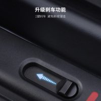 90分行李箱升级版PC商旅两用旅行箱刹车版登机箱 一键刹车防滑抗摔拉杆箱 20寸