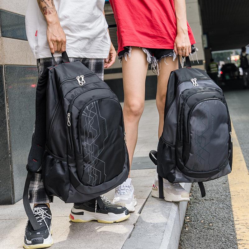 外贸货源新款韩国ins潮酷风街拍情侣双肩包时尚撞色个性背包批发_68_415高清大图