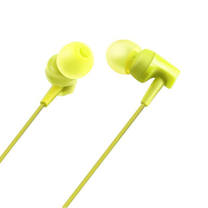 Audio Technica/铁三角 ATH-CLR100IS (绿色) 入耳式线控通话耳机 智能手机专用耳麦
