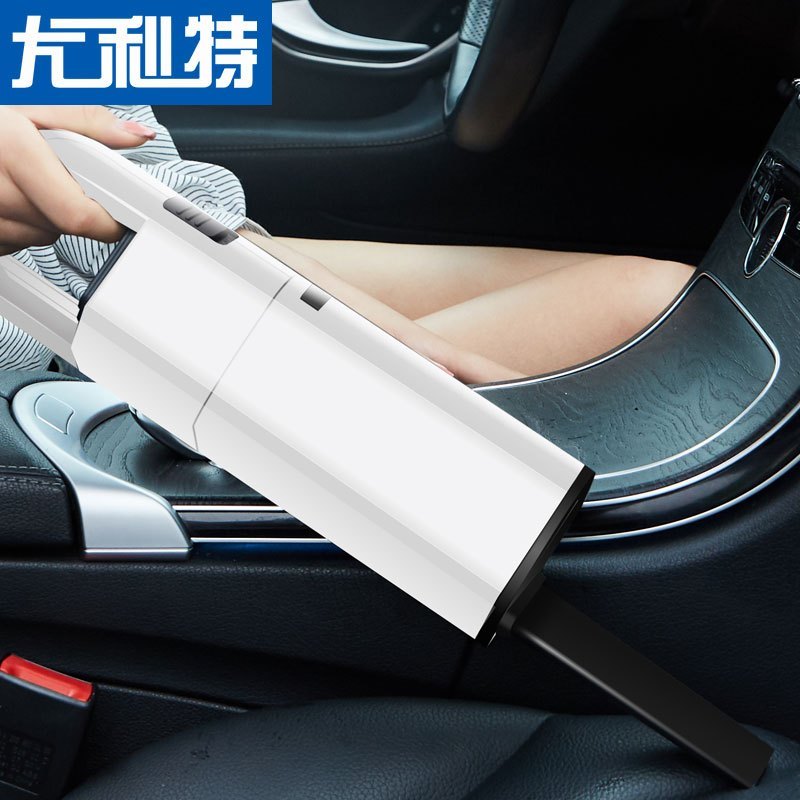 尤利特(UNIT)车载吸尘器 YD-608C白色 汽车用无线式充电大吸力30-80w强力干湿两用车内手提便携式手持式