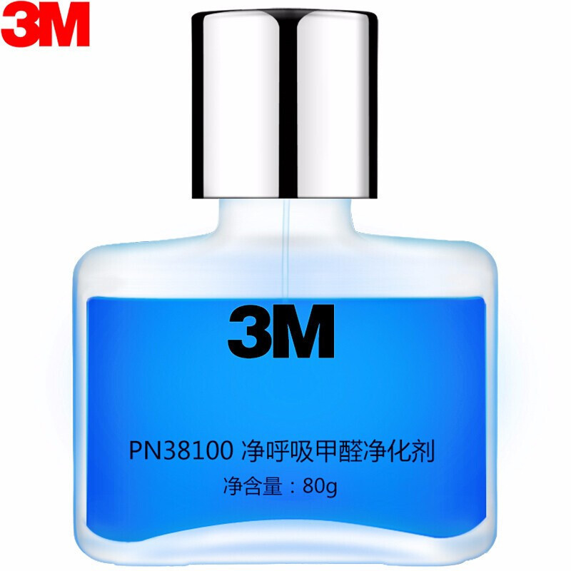 3M车内除臭除异味PN38100汽车空气净化剂清新剂甲醛净化剂新车异味除味剂新家具除味剂 3瓶高清大图