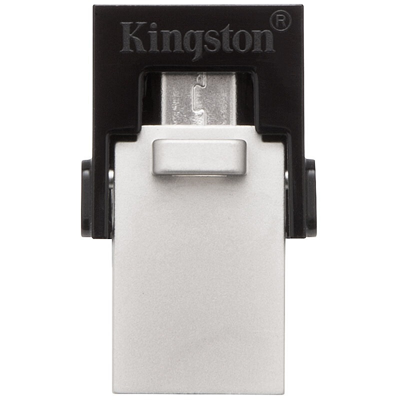 J金士顿(Kingston)DTDUO3 32GB 手机/平板电脑U盘 USB3.0 银色