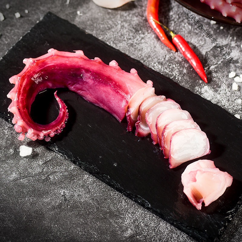 冷冻大鱿鱼须新鲜海鲜水产肉食类烧烤食材批发鲜活章鱼足八爪鱼须 1斤尝鲜装(500g)高清大图