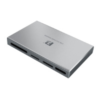 沣标886金属读卡器 usb3.0高速sd tf卡内存卡电脑车载记录仪读卡器CF/SD/MS/M2/TF卡 五卡同读卡器