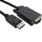 酷比客(L-CUBIC) Display Port 转 VGA/黑色/1.8M LCAVDVBK-1.8M(单位:根)