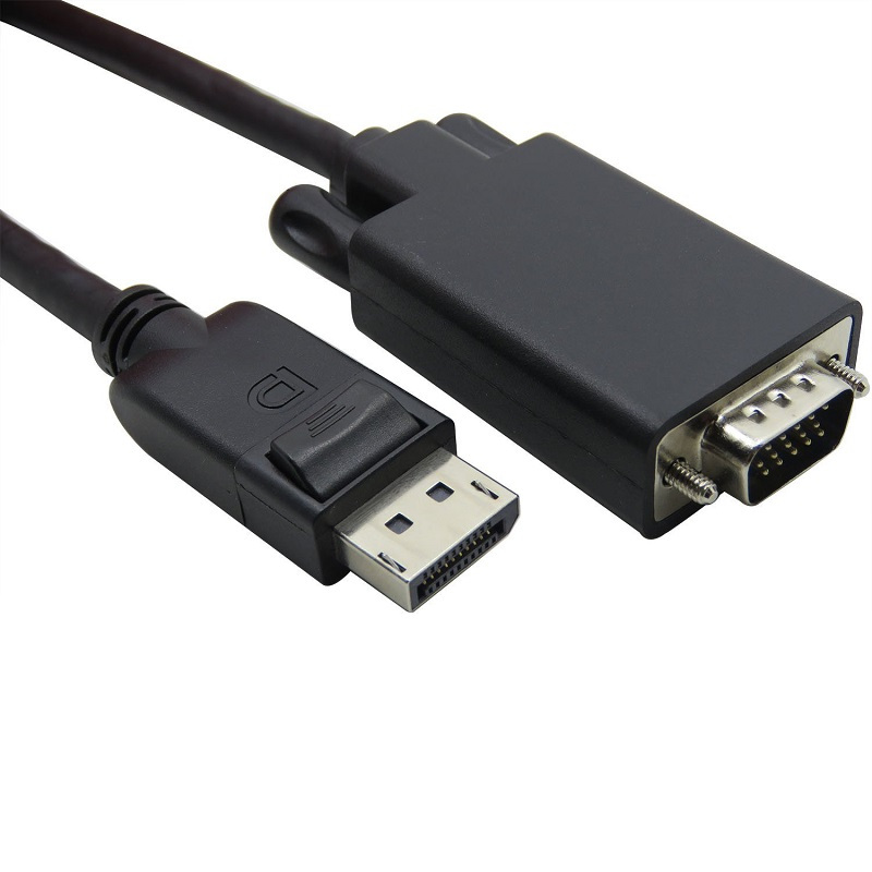 酷比客(L-CUBIC) Display Port 转 VGA/黑色/1.8M LCAVDVBK-1.8M(单位:根)