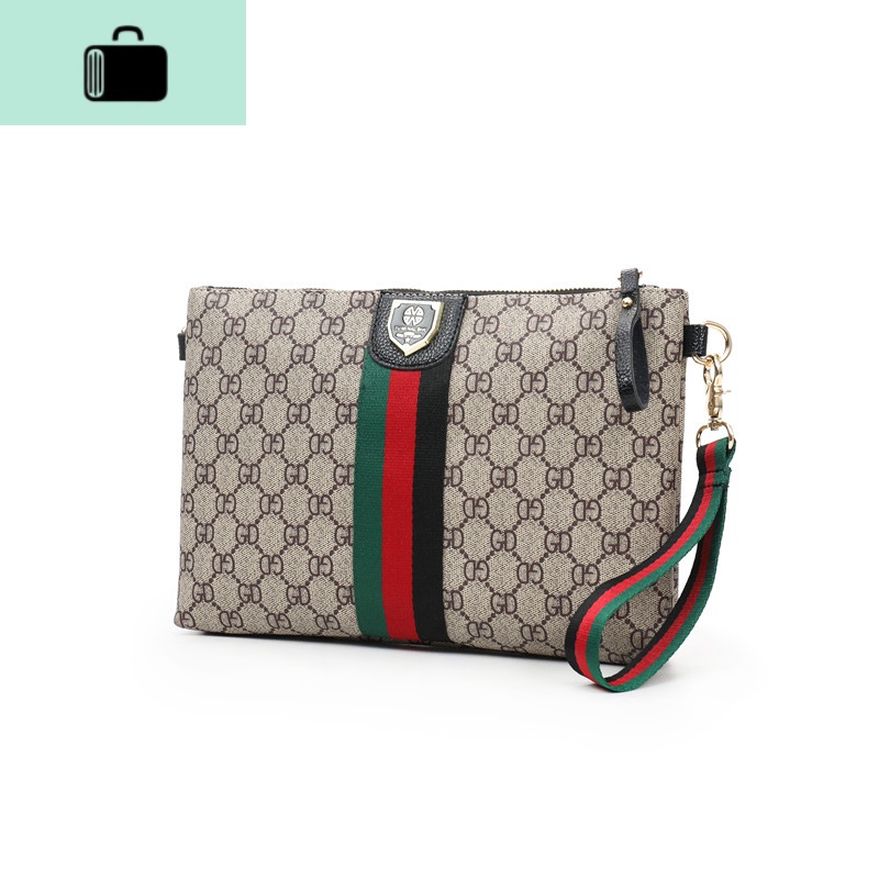 手拿包女简约印花ulzzang小包包潮2020新款手机包百搭单肩斜挎包NEW LAKE 图片色 图片色