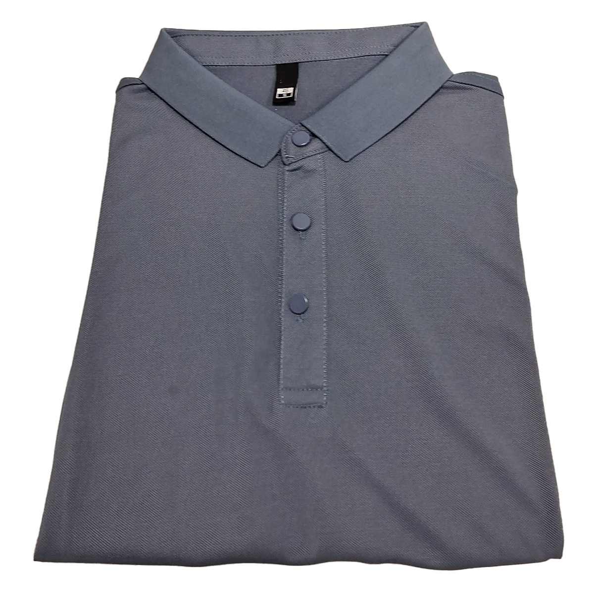 鸽护 短袖POLO定制 仿棉蓝灰 件高清大图