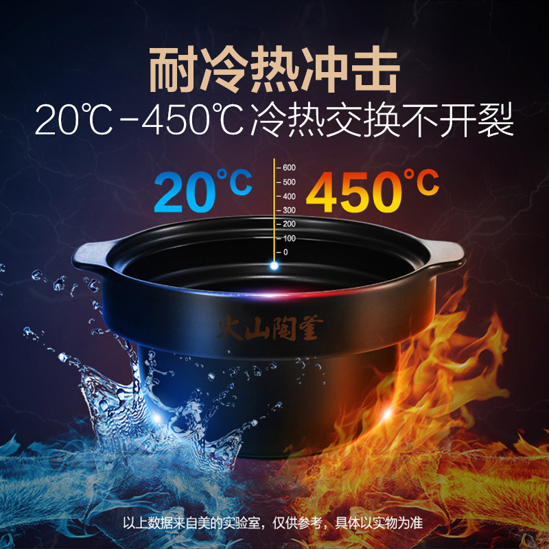 美的(Midea)电炖锅 养生煲火山陶釜电炖煲煲汤锅一键操作4L大容量电炖锅 TGS40W2 3-6人使用