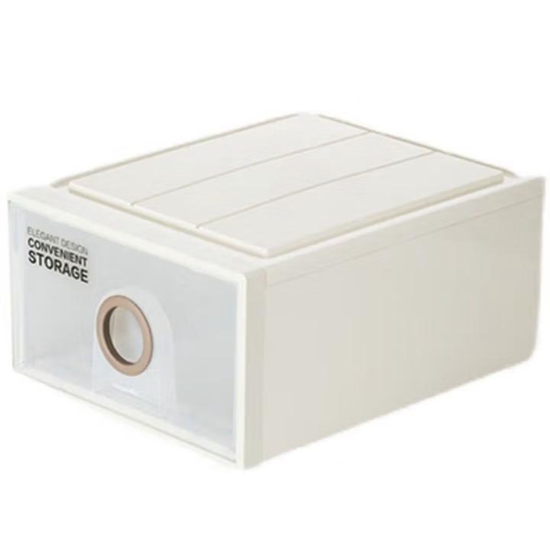 茶花伯纳抽屉式单层收纳柜A500L 40L/个高清大图