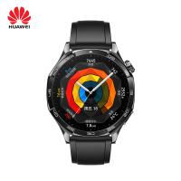华为（HUAWEI）智能手表 黑色氟橡胶表带 擎云 H5556 VLI-B19B/个