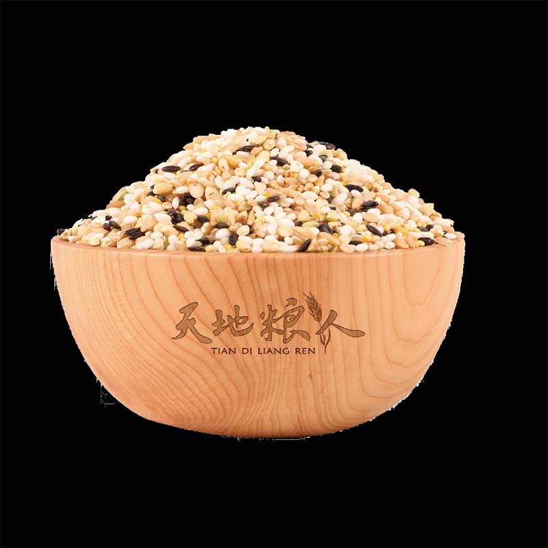 天地粮人有机七色糙米330g*3袋 990g/组高清大图