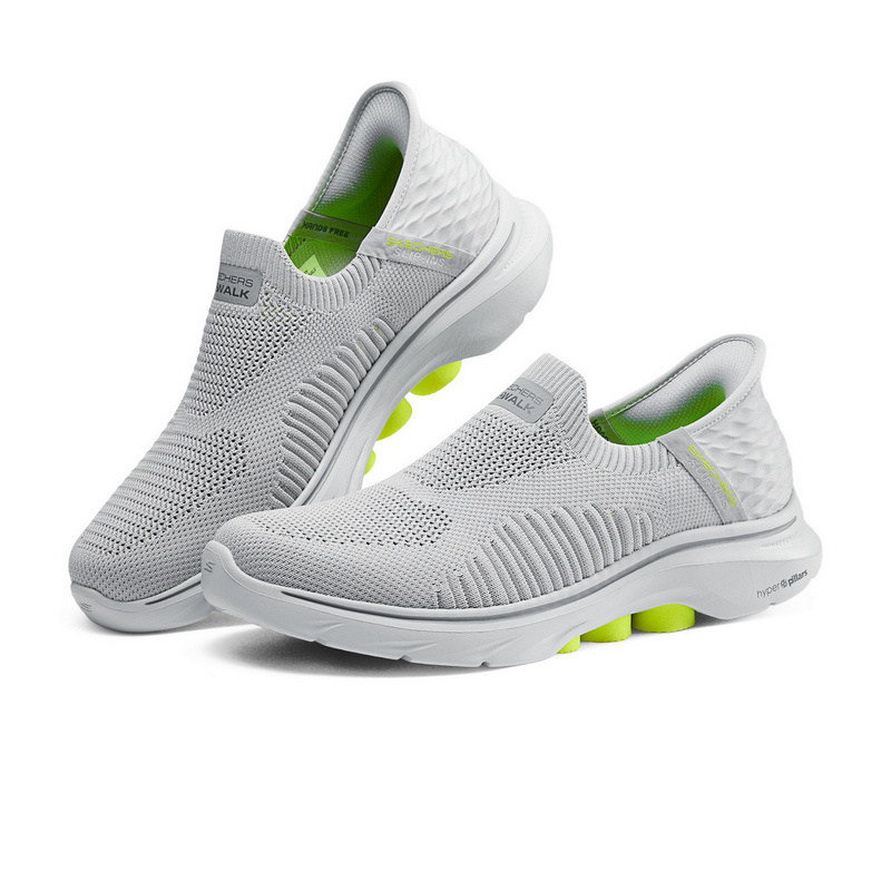 斯凯奇(Skechers)2024男舒适百搭日常户外板鞋休闲鞋216552/GRY