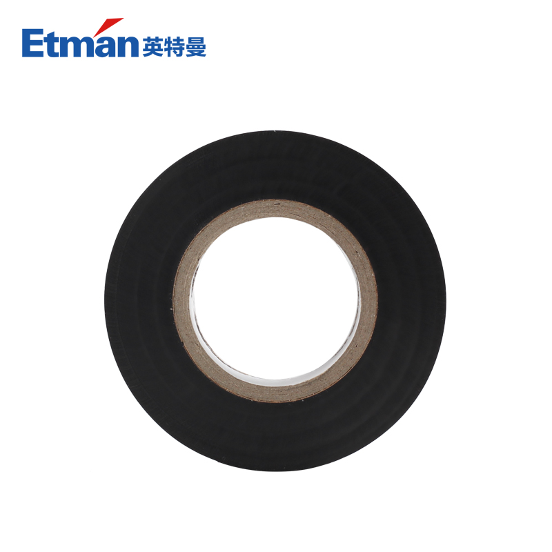 英特曼(ETMAN)电工胶带 电工胶布胶带电工阻燃黑胶布PVC胶布防水绝缘胶带20米