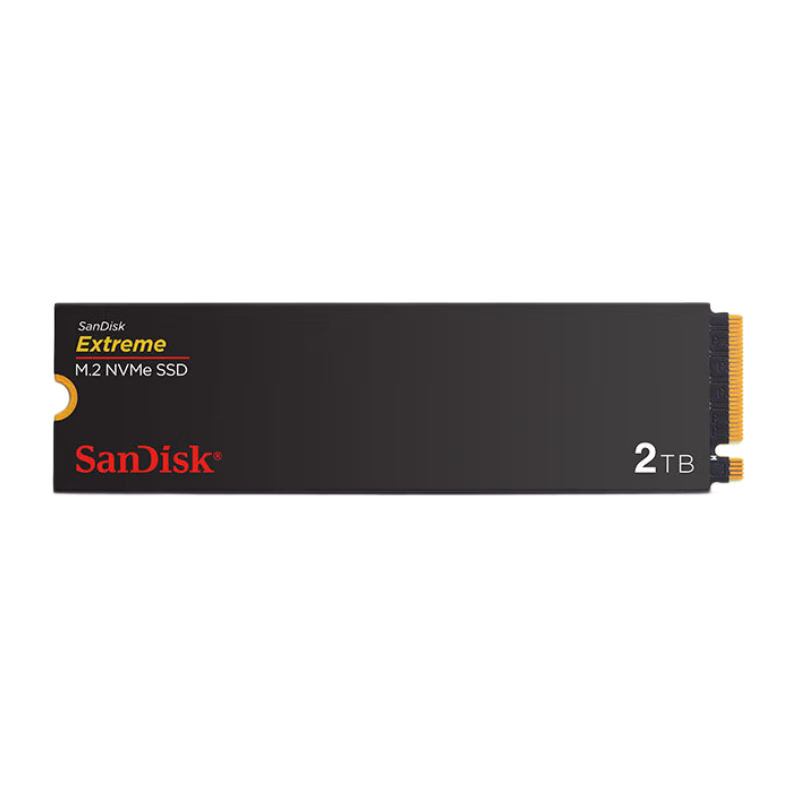 闪迪(SanDisk)2TB SSD固态硬盘 M.2接口PCIe4.0 2280(NVMe协议)至尊高速笔记本游戏固态硬盘高清大图