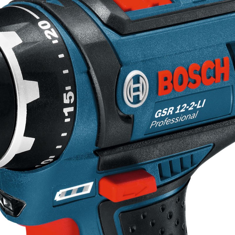 博世(BOSCH)GSR12-2-LI 双电版多功能家用充电电钻 电动螺丝刀