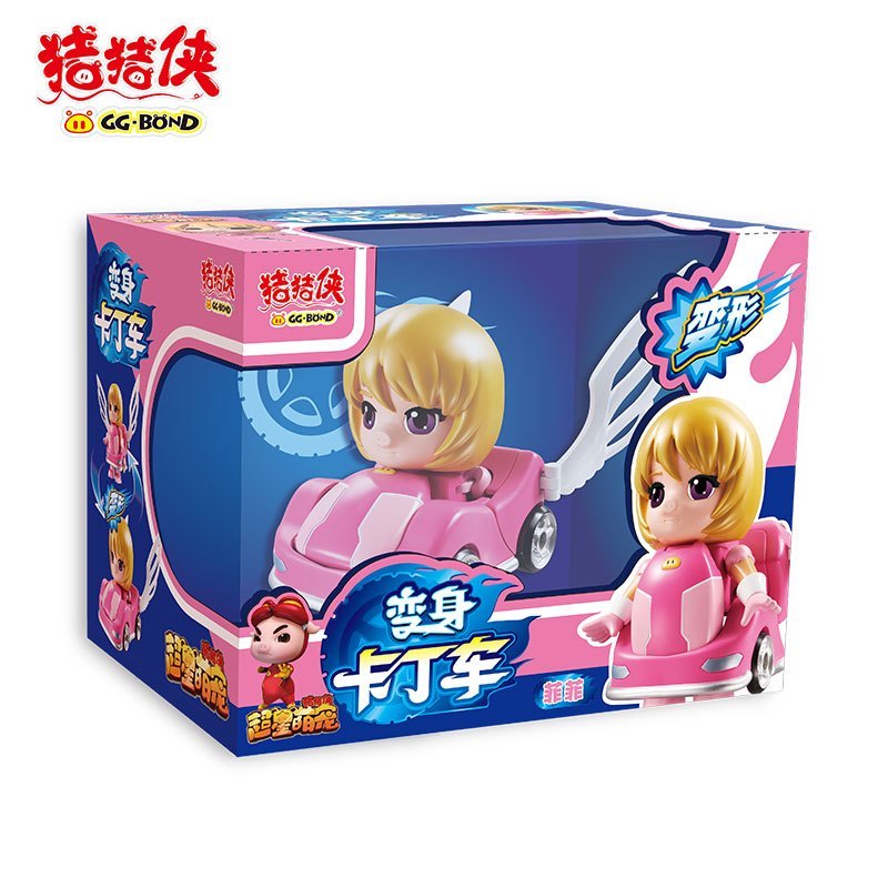 猪猪侠变身卡丁车菲菲YS8653B 超星萌宠儿童动漫玩具