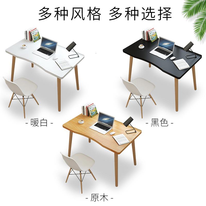 书桌简约电脑台式桌家用学生写字学习桌卧室办公桌简易小户型桌子高清大图