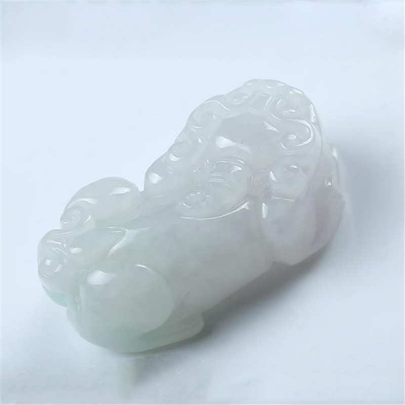翡翠貔貅挂件项链坠男女款玉坠挂饰品带证书送女朋友七夕情人节礼物