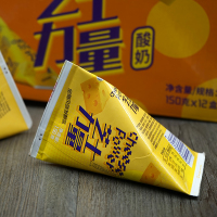 新疆天润芝士力量酸奶150gx12盒三角包奶酪味网红酸奶