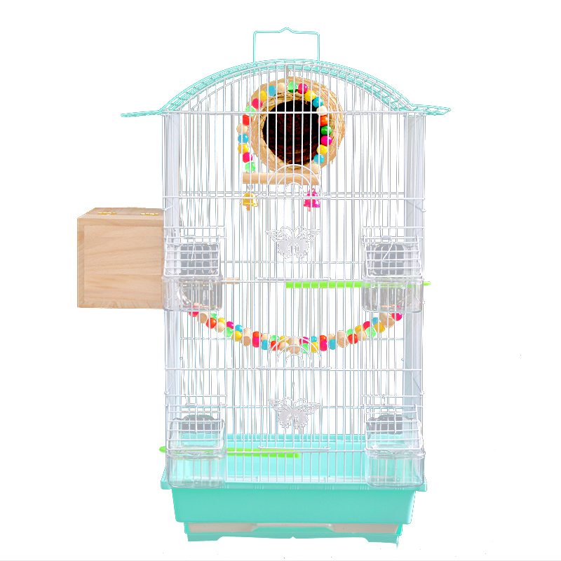 鹦鹉笼子玄凤虎皮鹦鹉笼子豪华大型子大号金属牡丹鹩哥繁殖笼高清大图