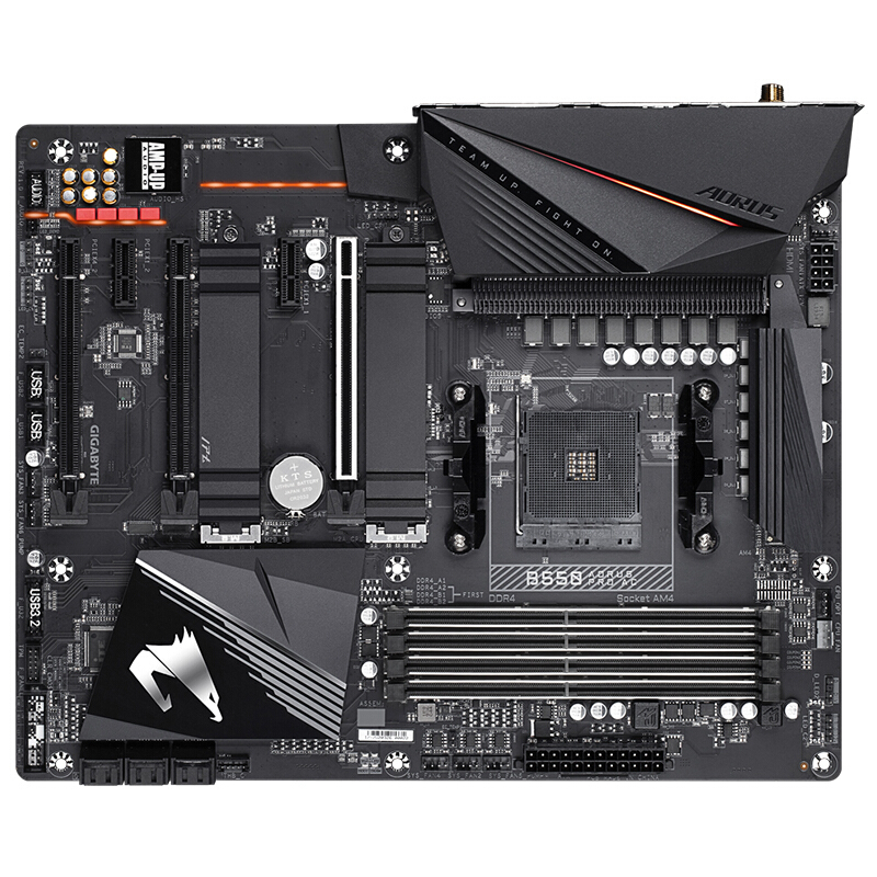 技嘉AORUS B550 AORUS PRO AC主板+AMD锐龙5 3600 CPU