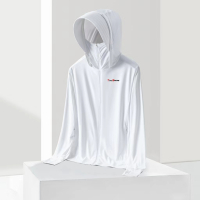 TIYUSHENG/体育生情侣冰丝防晒衣TS23333B 3XL 女款-玉石白