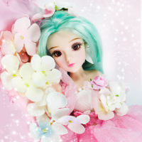 德必胜MMGirl动漫风娃娃12星座娃娃处女座女孩换装娃娃生日礼物M2006