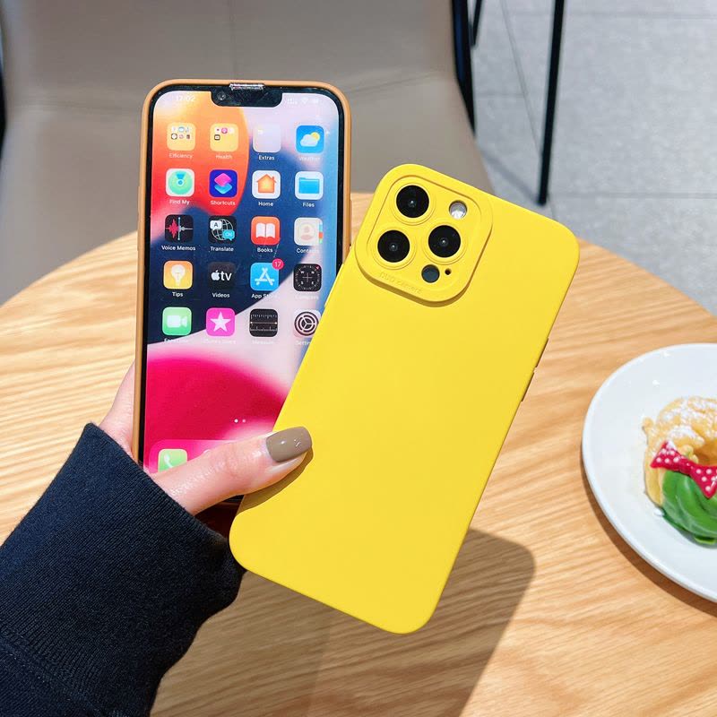 安美宝 苹果16/15手机壳iphone14ProMax肤感12pro超薄硅胶11保护套全包防摔13pRO创意硅胶潮牌图片