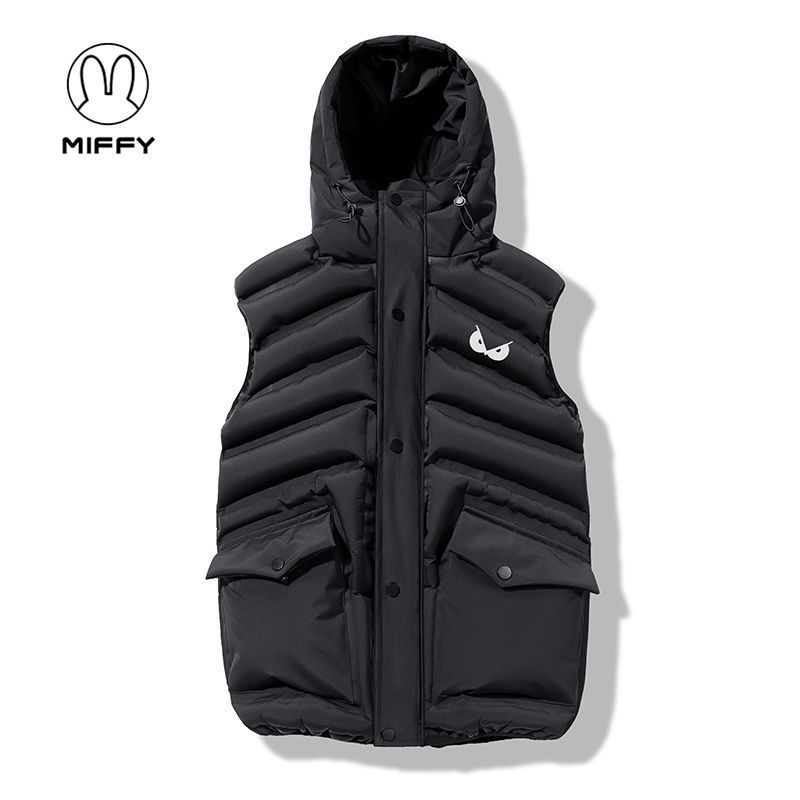 miffy/米菲填充空气马甲男女款2022新款潮牌背心坎肩保暖马夹外套