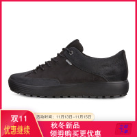 爱步ECCO【美国直邮正品】男鞋soft7皮革系带休闲鞋