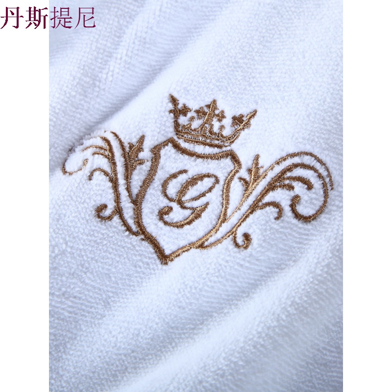 五星级酒店纯棉浴袍毛巾料情侣男女加厚夏秋冬季浴衣睡袍睡衣定制