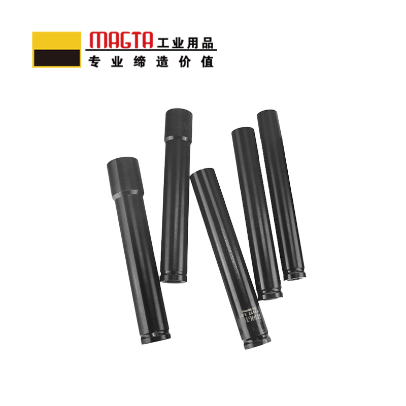 玛吉塔工(MRO MAGTA)六角公制特长套筒 风动套筒 气动套筒 重型套筒 风炮套筒 51197 1/2″ 38mm高清大图