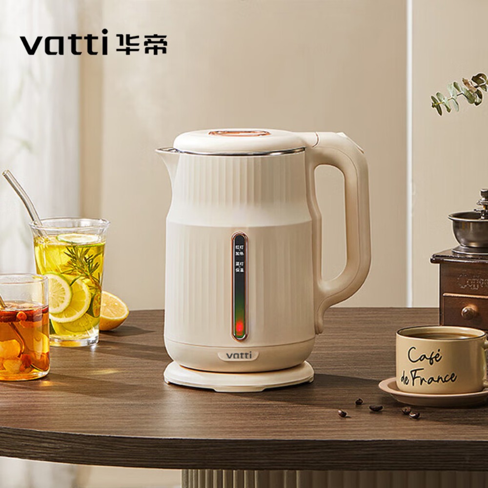 华帝 家用多功能1.8L 电热水壶VSH012B高清大图