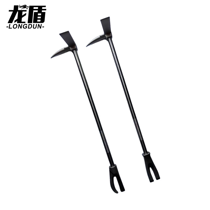 龙盾羊角撬棍24英寸 多功能消防撬棍哈里根撬棒破拆防爆