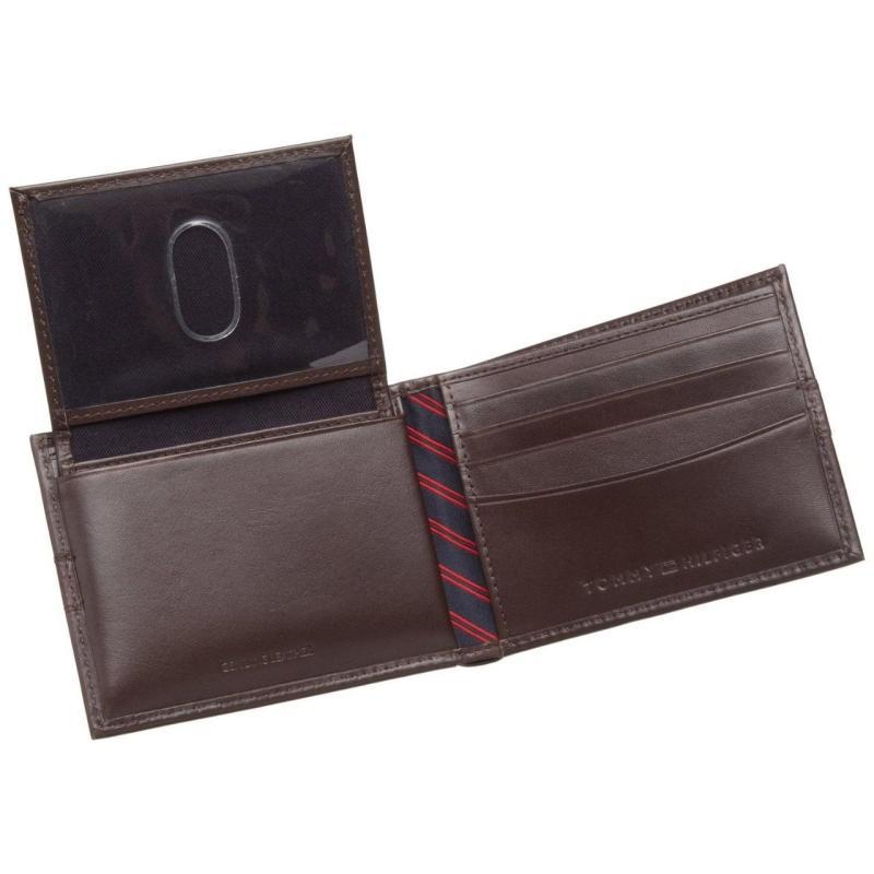 [直营]汤米·希尔费格(TommyHilfiger) 男士钱包 短款对折 二层牛皮 31HP22X005