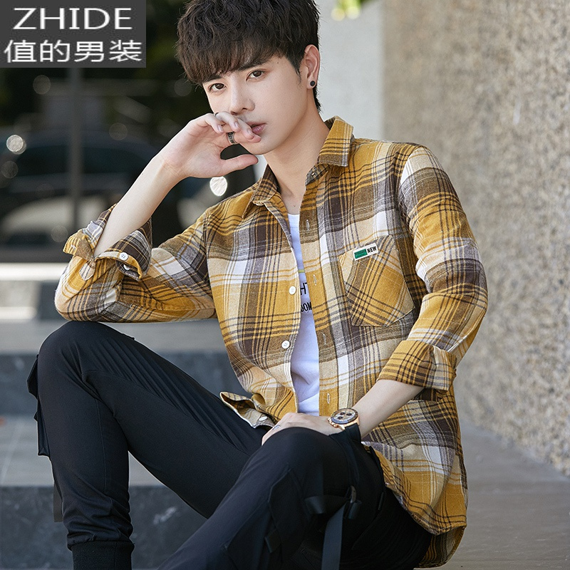 Suntek12岁大童棉衬衫男孩13岁初中学生长袖格子衬衣帅气16青少年春装衬衫报价 参数 图片 视频 怎么样 问答 苏宁易购