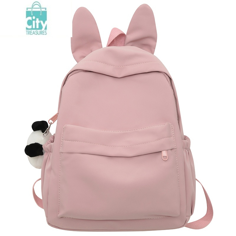 bangdou书包女孩小学生可爱女童户外幼儿园儿童旅行小背包粉色出游