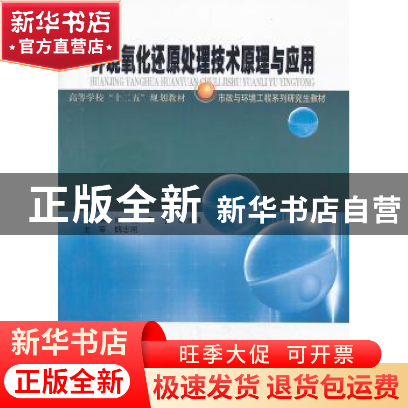 正版 环境氧化还原处理技术原理与应用 施悦,李宁,李永峰主编高清大图