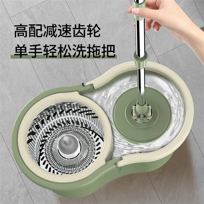艾逸瑶选 小旋风旋转拖把 JQ-0093高清大图