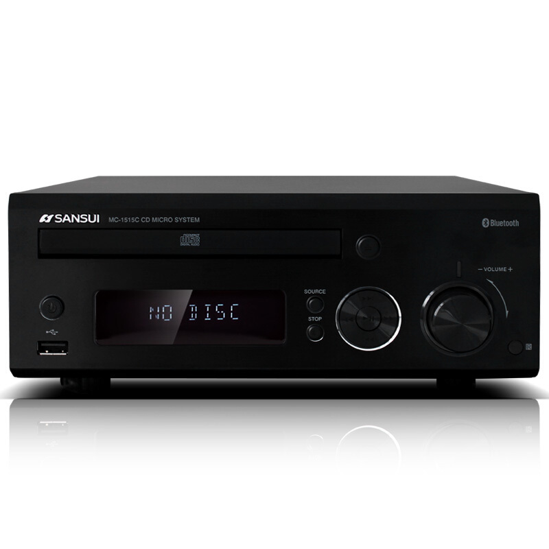 山水(SANSUI)MC-1515C 无线蓝牙纯CD组合迷你HIFI桌面台式音响音箱