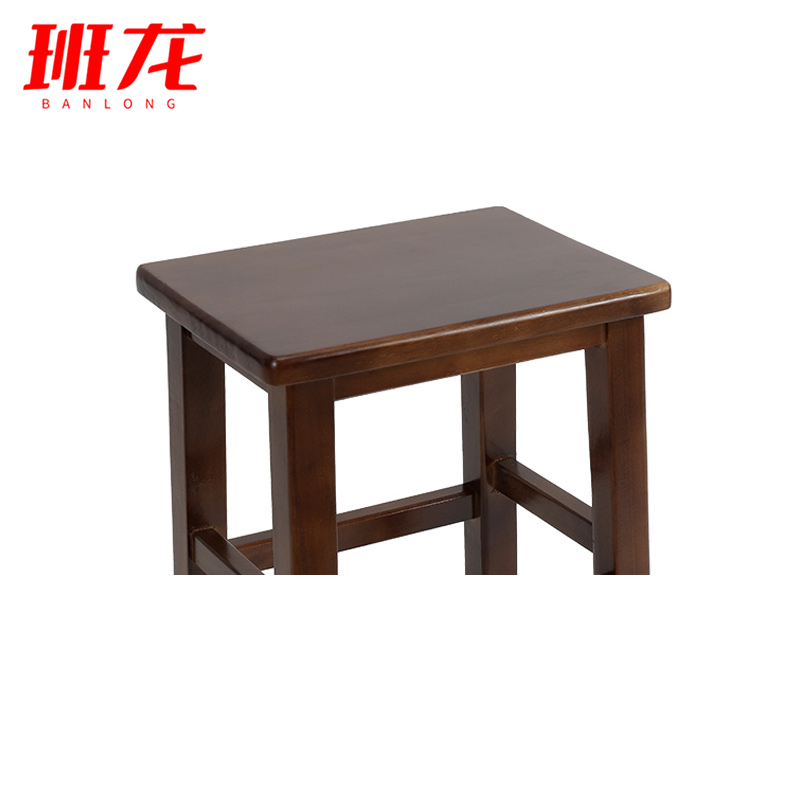 班龙实木凳33*60cm胡桃色张高清大图